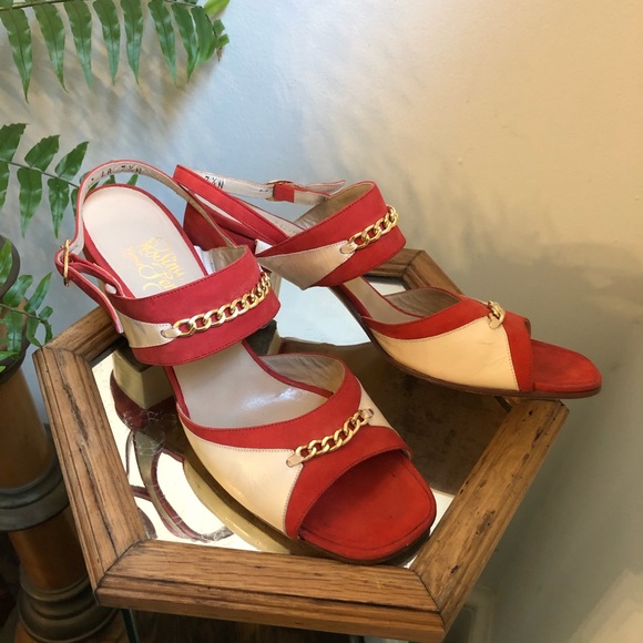 Vintage Rosalina Ferragamo Schiavone Sandals❣️ - Picture 2 of 10
